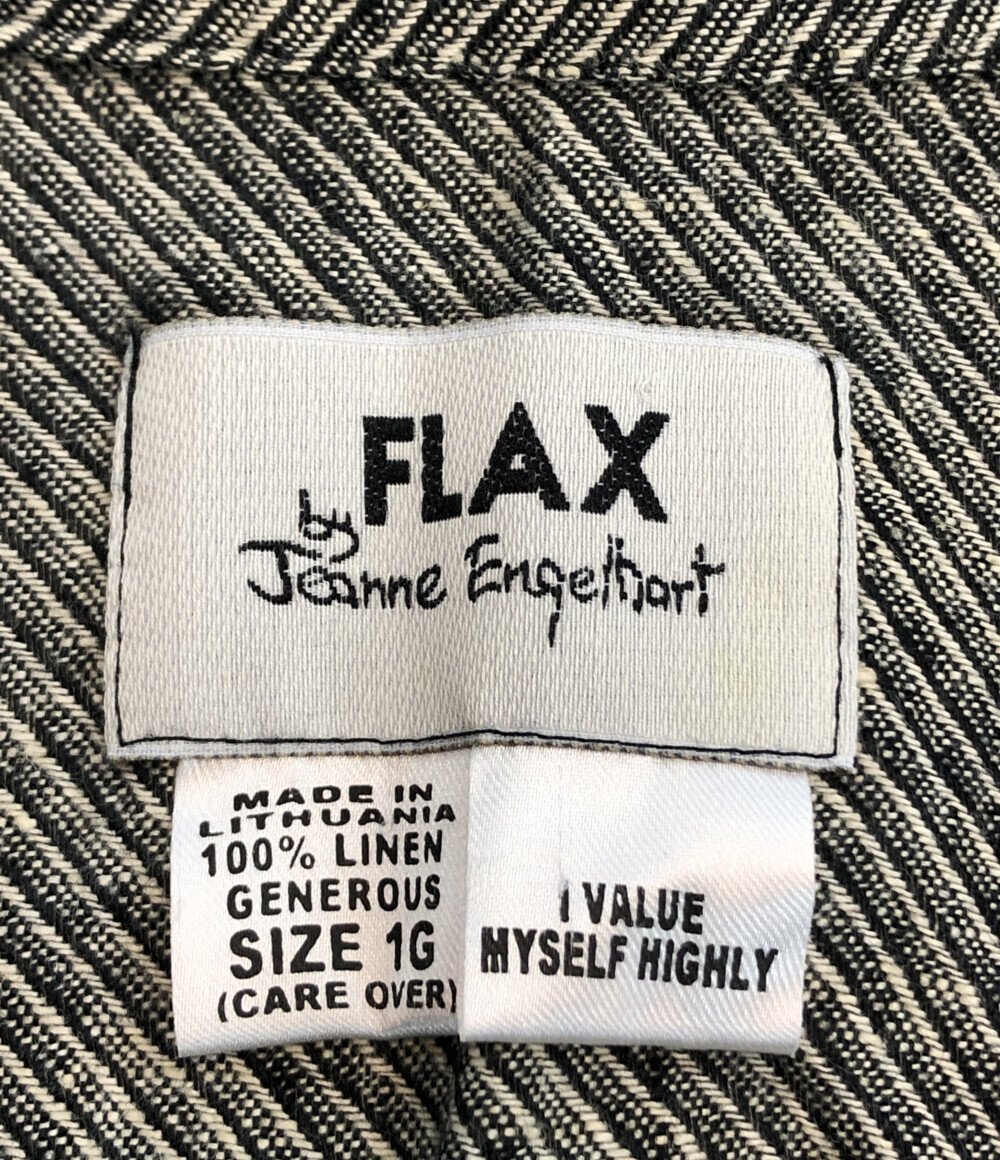 長袖シャツ 総柄 メンズ 1G XL以上 FLAX by JeanneEngelhart [0202]_画像3