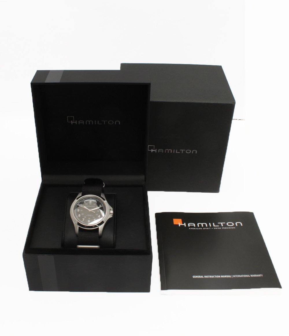 ハミルトン 腕時計 H644550 カーキ 自動巻き メンズ HAMILTON_画像6