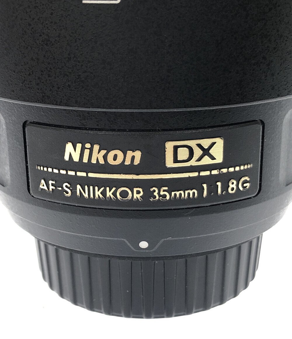 訳あり ニコン 交換用レンズ AF-S DX NIKKOR 35mm F1.8G Nikon [0502]の画像5