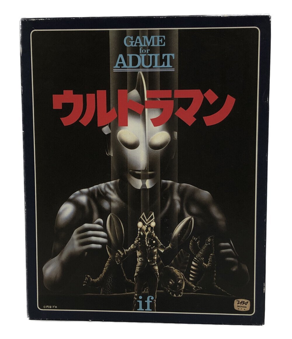 ボードゲーム ウルトラマン GAME&ADULT if 円谷プロ [0304]