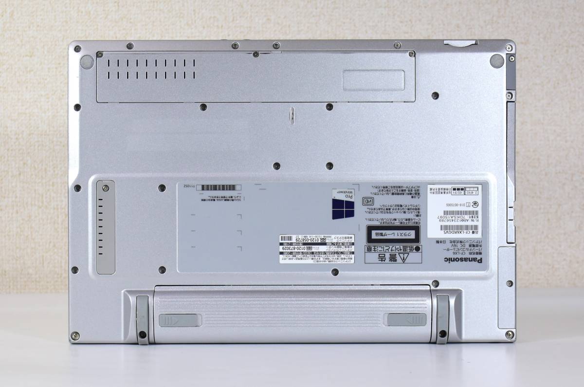 Panasonic CF-LX6/Core i5-7300U/メモリ8GB/高速SSD 256GB/DVD-RW/カメラ/14インチ/高解像度1920x1080/Windows 11/中古ノートパソコン _画像6