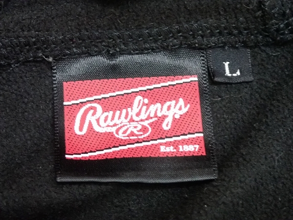 Rawlings ジップパーカー・L□ローリングス/野球/フード付きジャージ/ジャケット/23*12*4-23_画像8