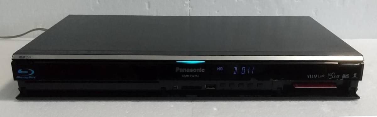 2TB-W録-Panasonic BDレコーダーDMR-BW570完動品 (新品2TB-HDD換装 