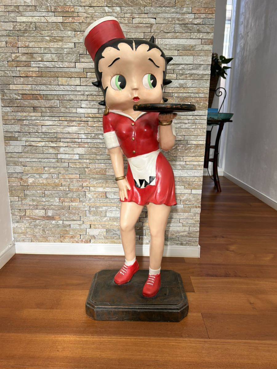 ベティちゃん人形　Betty Boop BETTY BOOP ディスプレイ　ウェイトレス　置物_画像1