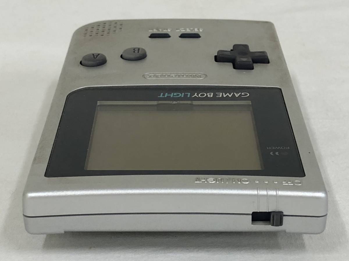 L6080(124)-323/OS3000【名古屋】Nintendo ニンテンドー GAMEBOY LIGHT MGB-101 ゲーム機 / ソフト 1点_画像5