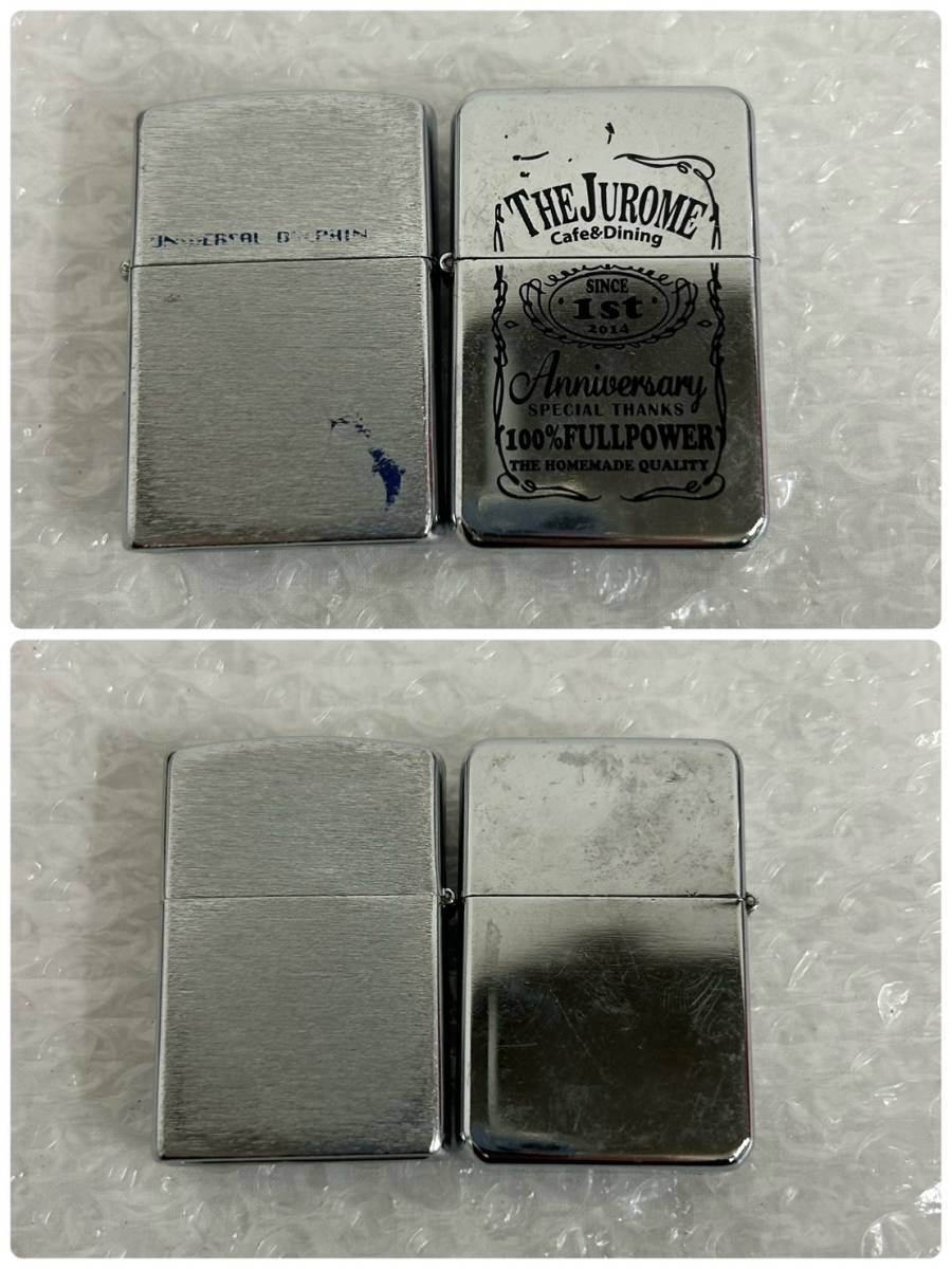 J125(325)-621【名古屋】ライター6点まとめ 約0.3kg Zippo ジッポー THE JUROME U.S.A 他_画像5