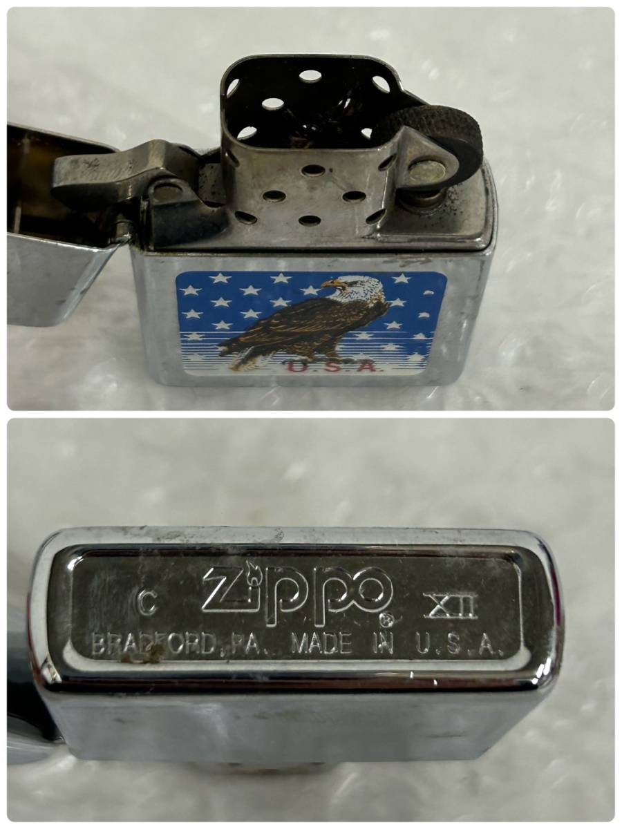 J125(345)-625【名古屋】ライター6点まとめ 約0.3kg Zippo ジッポー BRADDFORD. PA. U.S.A 他_画像4