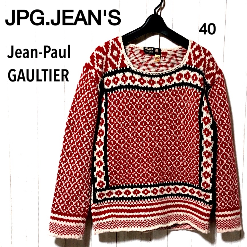 ジャンポールゴルチエ ニット 40/JPG JEANS BY GAULTIER/JEAN PAUL GAULTIER セーター