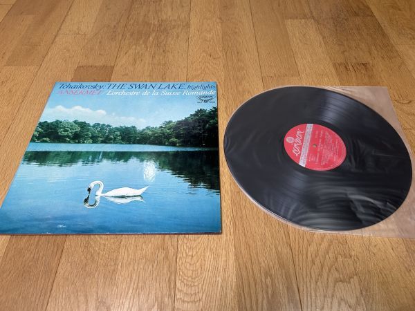 クラシックLP　キングレコード　SLC-1625　アンセルメ、スイス・ロマンド管　チャイコフスキー／バレエ音楽「白鳥の湖」_画像3