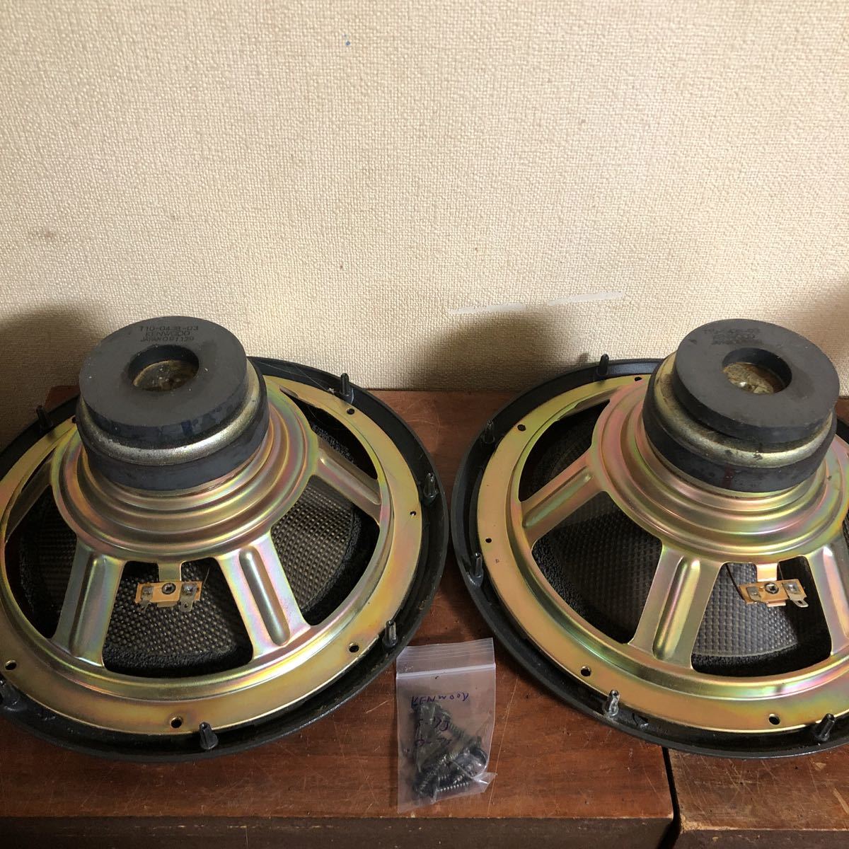 冒険価格!KENWOOD ケンウッド S-7J スピーカー ウーファー ペア 冒険価格!KENWOOD ケンウッド S-7J スピーカー ウーファー ペア