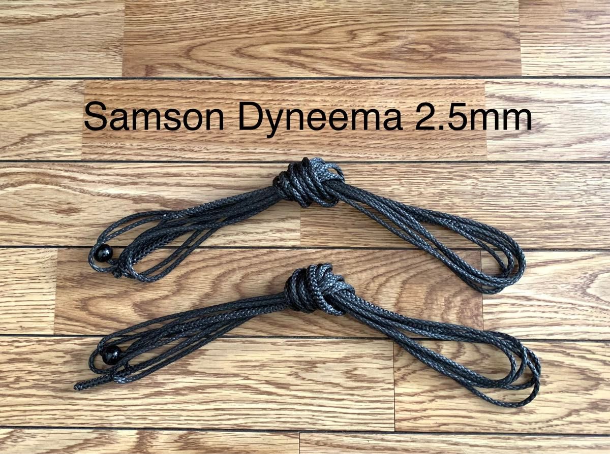 ウーピースリングソフトシャックルセットSamson2.5mm  DDハンモック