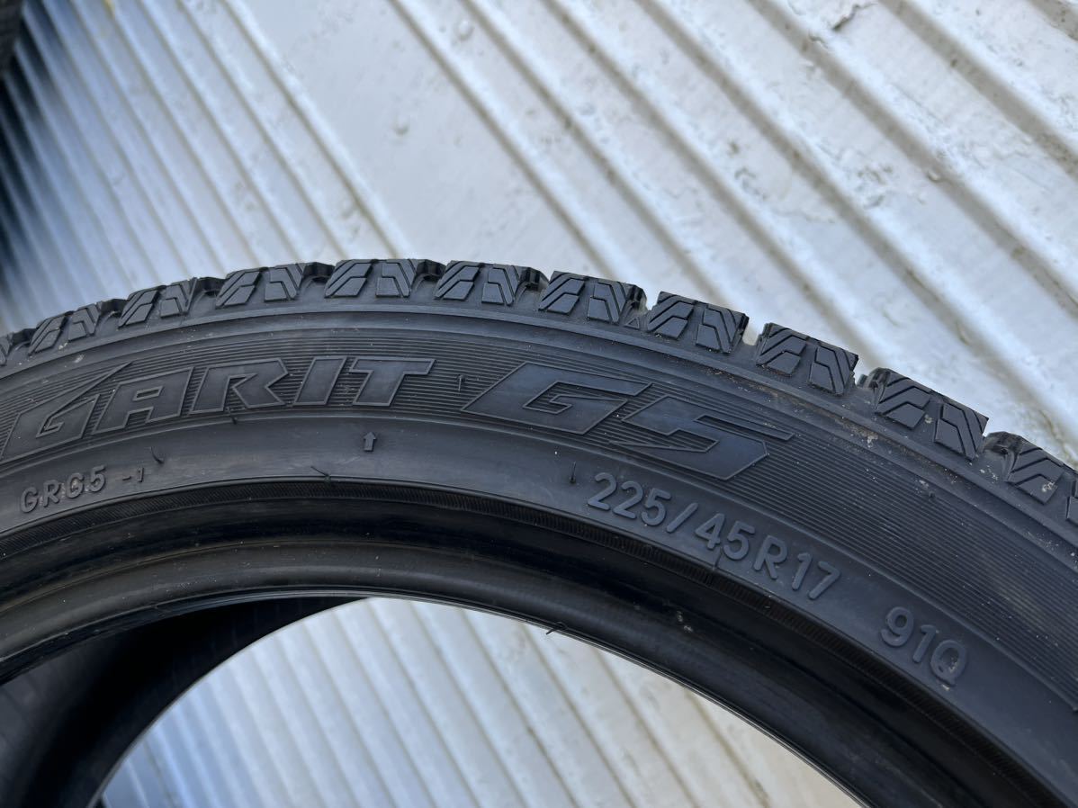 225/45R17 2019年製 TOYO GARIT G5 スタッドレス タイヤ 4本 セット_画像6