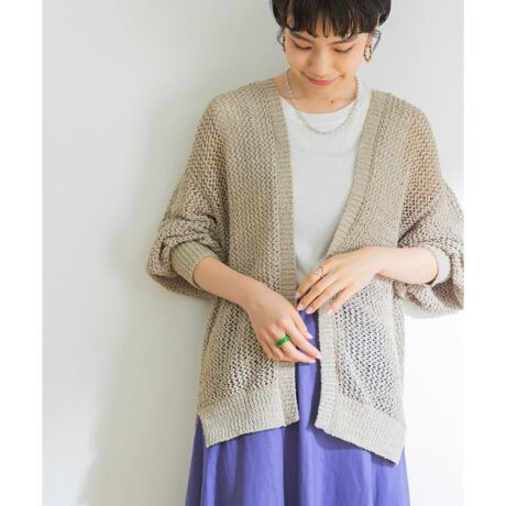 URBAN RESEARCH Urban Research 22SS... pattern gown cardigan .... braided . adult coming out feeling . plus ... feeling BEG Free regular price 9,900 jpy 