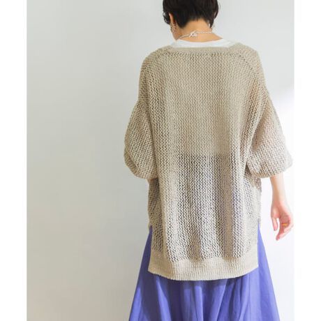 URBAN RESEARCH Urban Research 22SS... pattern gown cardigan .... braided . adult coming out feeling . plus ... feeling BEG Free regular price 9,900 jpy 