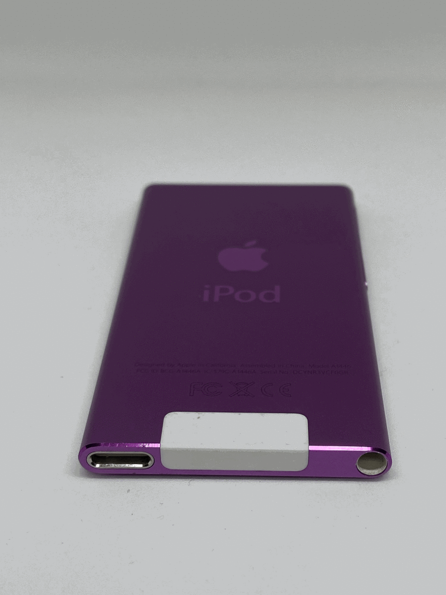 【新品バッテリー交換済み nanoシリーズ最終モデル】 Apple iPod nano 第7世代 16GB パープル 【完動品 生産終了品 1円スタート】_画像8