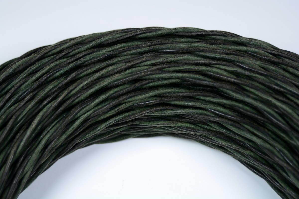 (10m) Siemens 1940’s cotton outside speaker cable！　Klangfilm_画像3