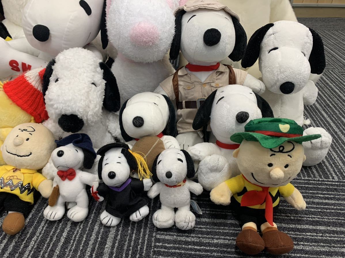 PEANUTS ピーナッツ SNOOPY スヌーピー ぬいぐるみ まとめ チャーリーブラウン ウッドストック familiar USJ あり タグ付きありK-1228-03_画像2