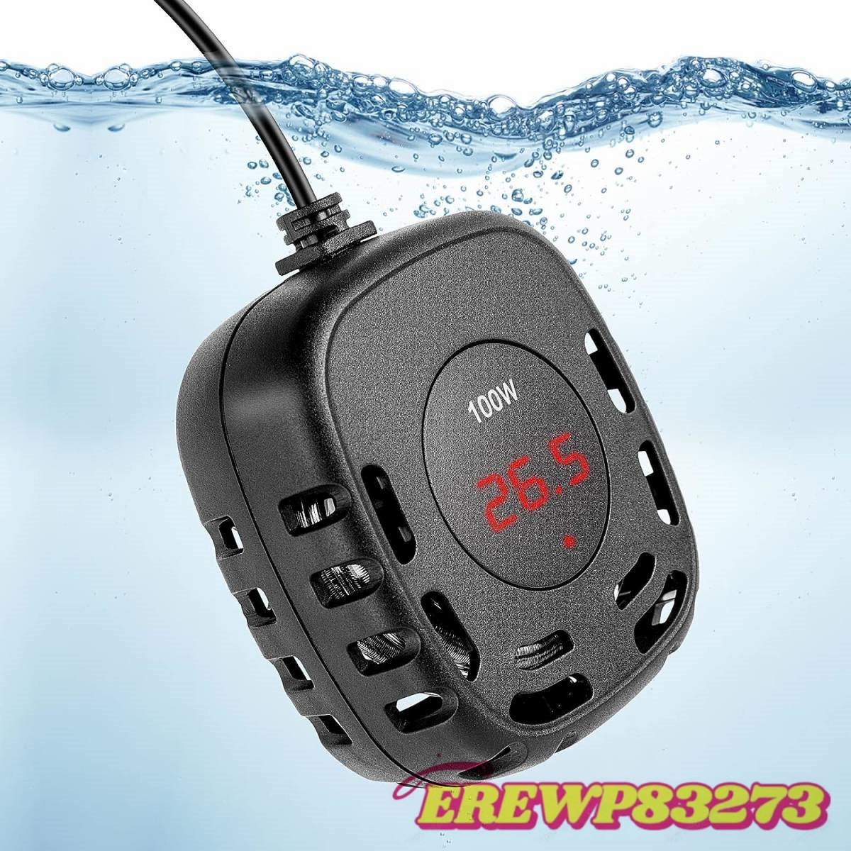  aquarium heater Mini heater thermostat water rank heating newest design water temperature control breakdown buzzer explosion proof .. protection tropical fish goldfish me Dakar 30L~75L. aquarium applying 