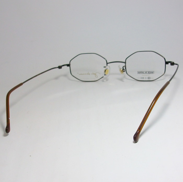 John Lennon　ジョンレノン 日本製 made in Japan クラシック 眼鏡 メガネ フレーム JL1104-2-46 度付可 アンティークブラウン_画像4