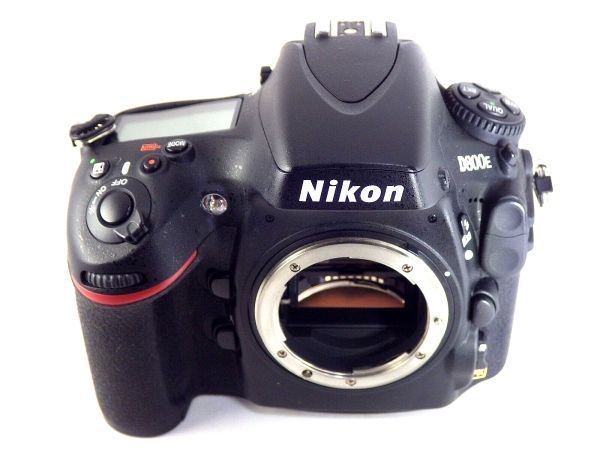 送料無料!! Nikon D800E ニコン ボディ 動作OK 美品 シャッター10,196回 デジタル 一眼レフ カメラ 充電器 DSLR Digital Camera 36.3MP FX