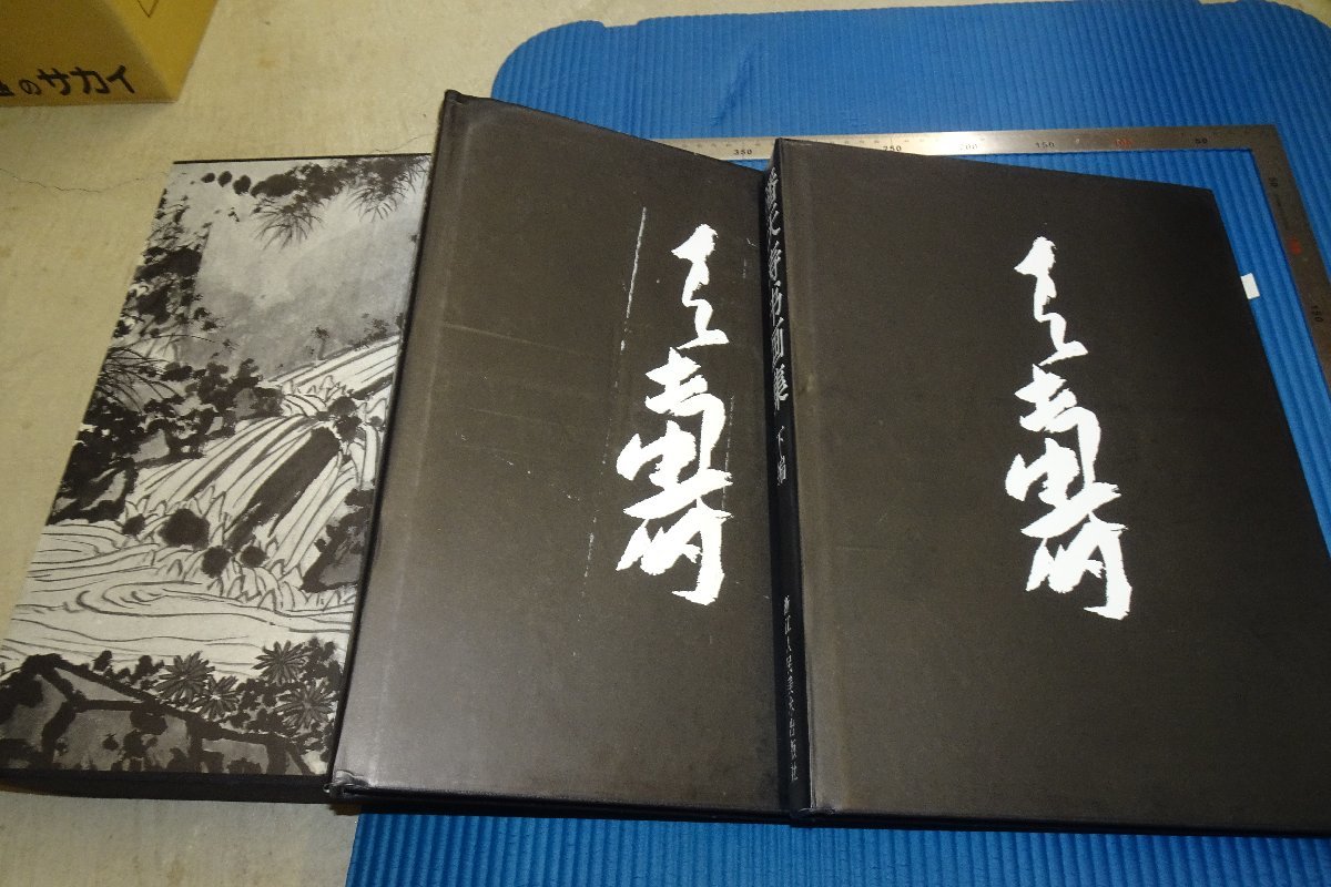 【保存版】 rarebookkyoto　F3B-685　潘天寿画集　　2冊セット　大型本　初版　浙江人民美術　　1996年頃　名人　名作　名品 山水、風月
