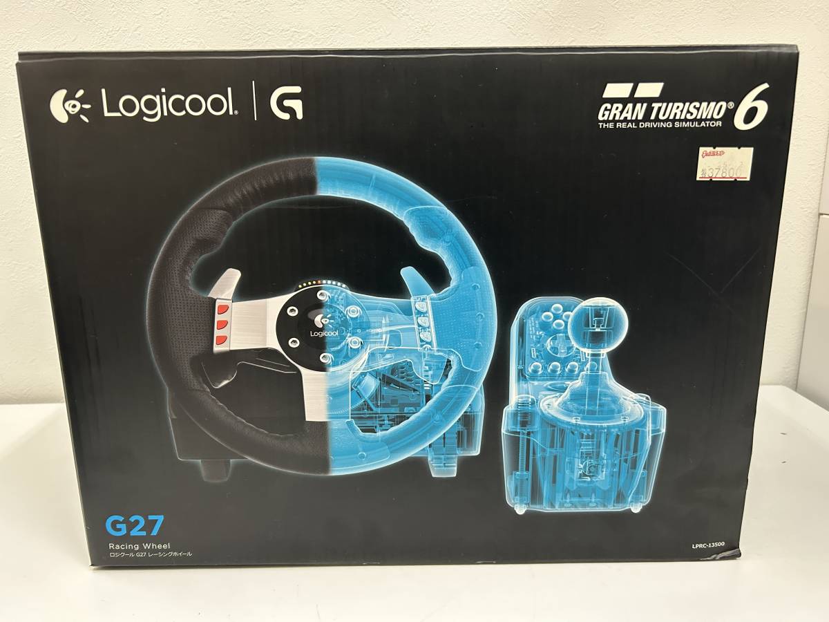 現状品 Logicool　ロジクール　G27 Racing Wheel 　レーシングホイール 通電確認済み_画像2