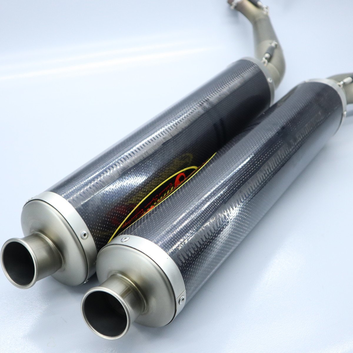 ホンダ VTR1000SP SC45 外し AKRAPOVIC アクラポビッチ スリップオン カーボン マフラー サイレンサー　231204BD0253_画像6