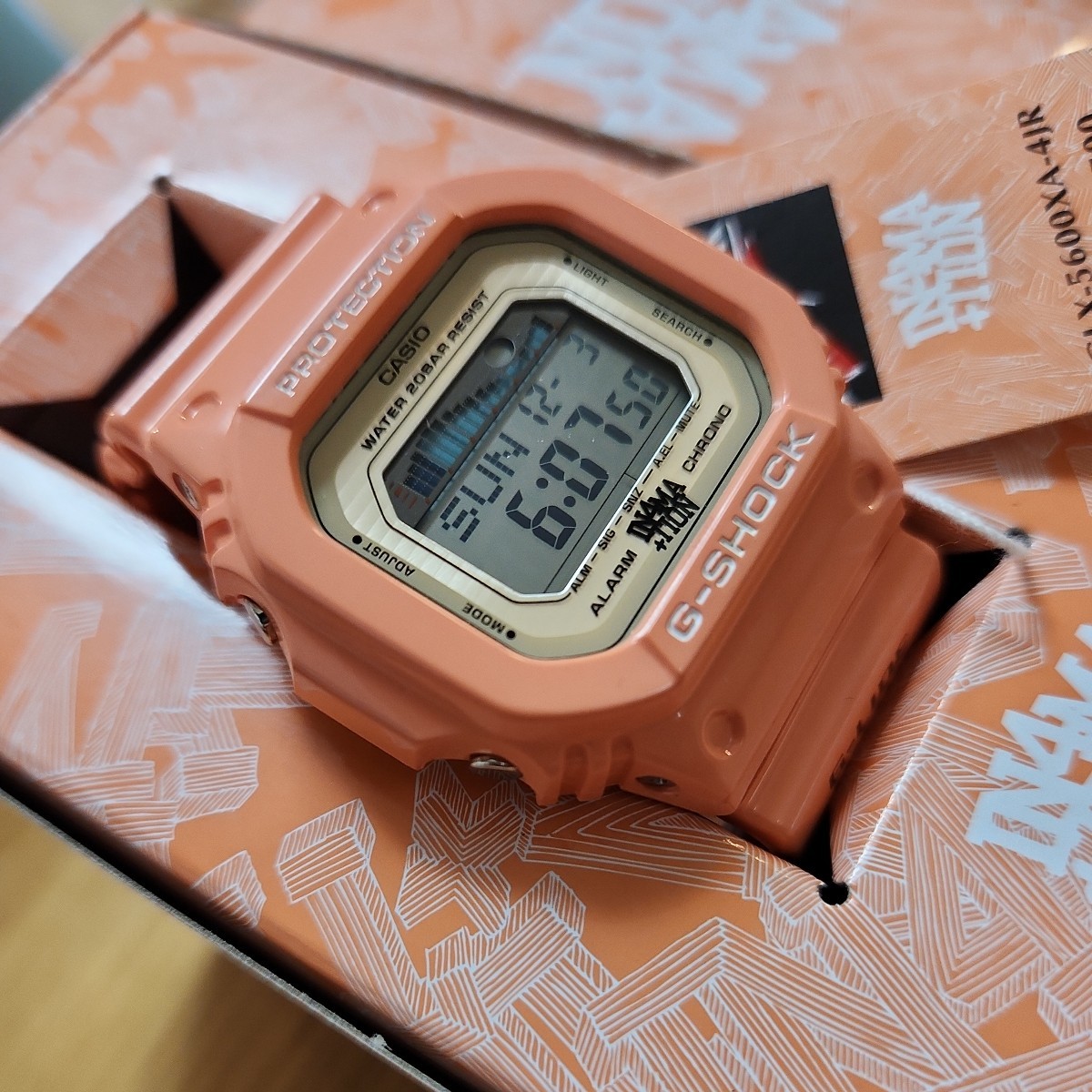 即決 希少2009年 生産終了国内正規品 CASIO Ｇショック ドラマ ブザービート 山下智久 使用モデルGLX-5600XA-4JR 未使用 新品完品タグ付_画像3