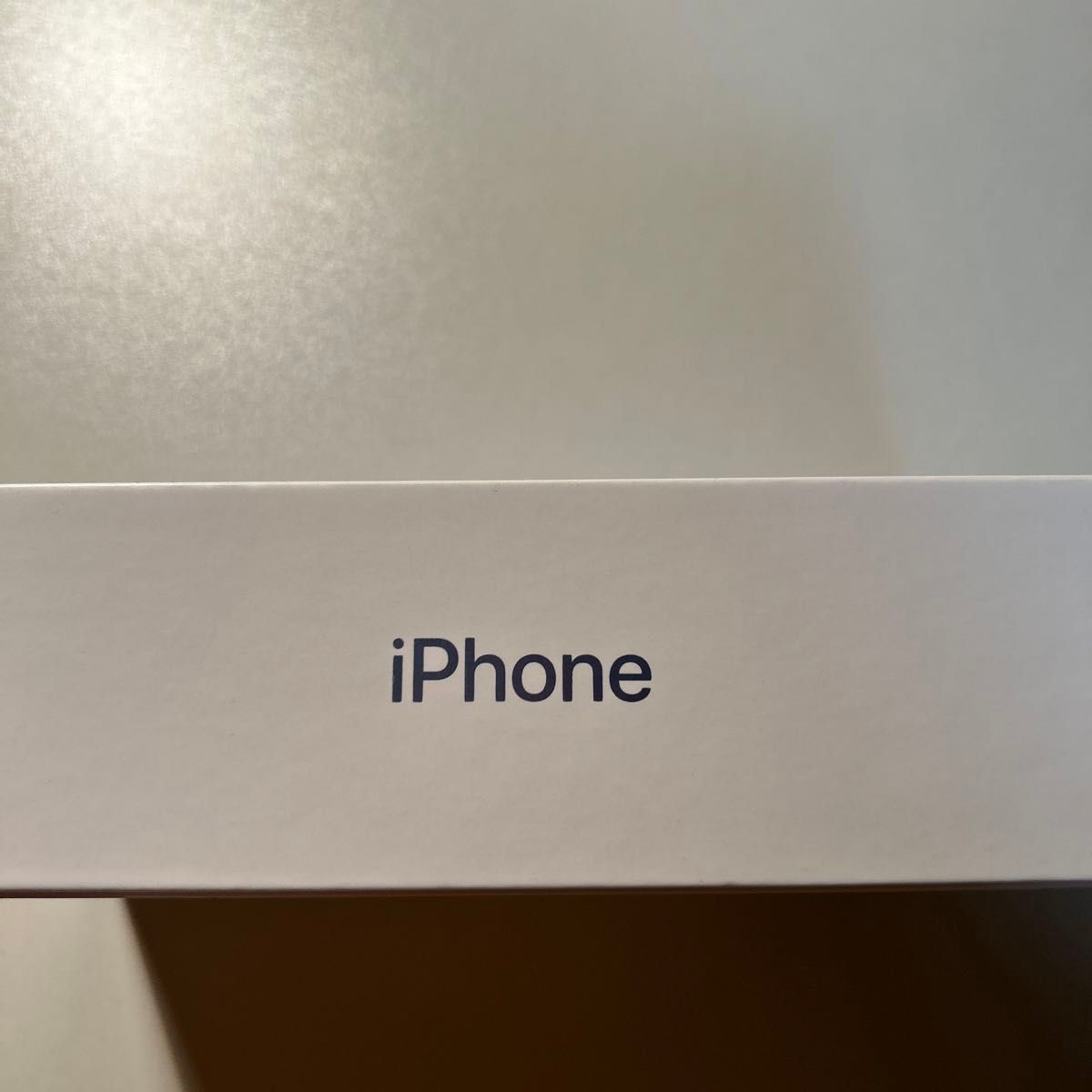 iPhoneXRブルー128GB空箱　イヤホン無　説明書＆リンゴのステッカー付属