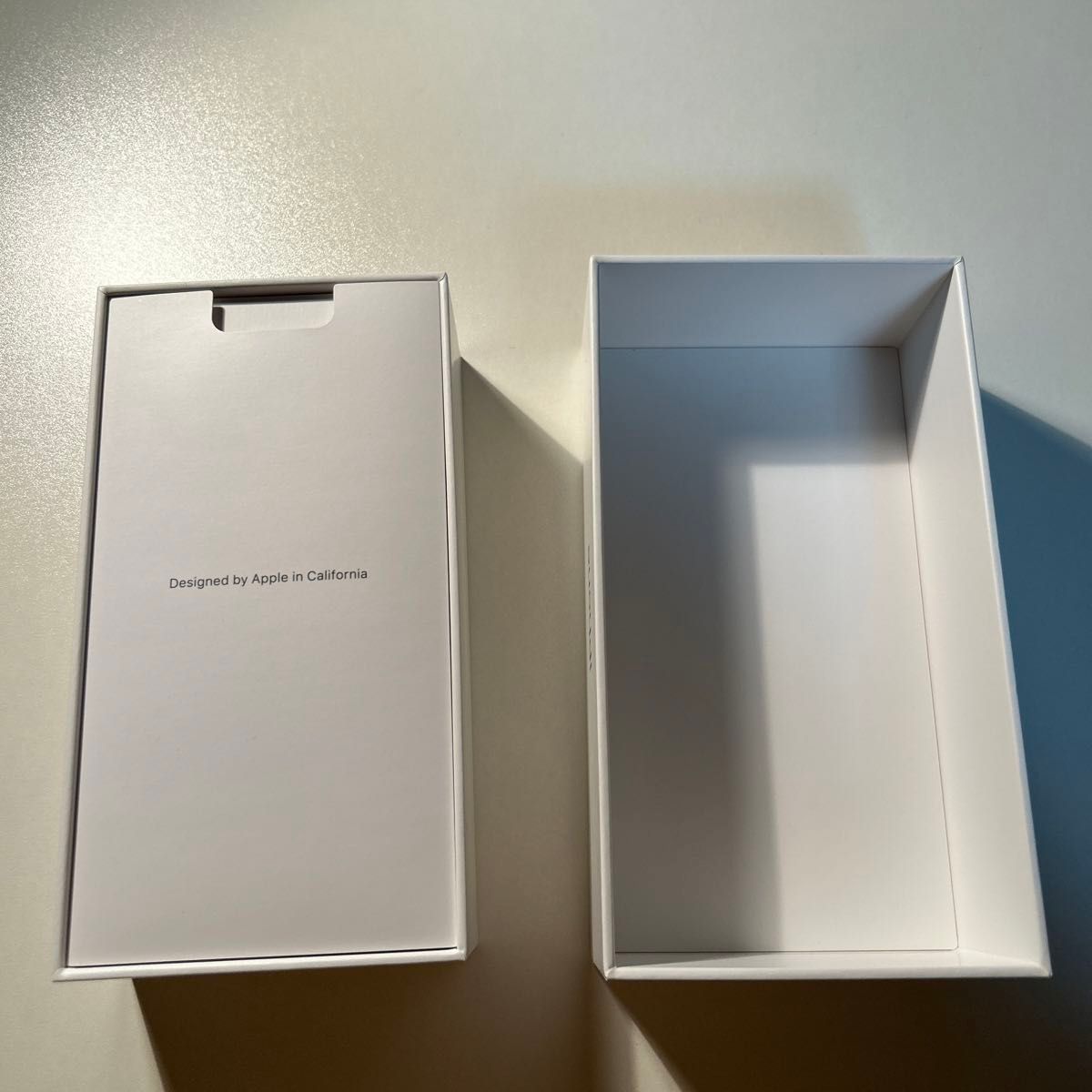 iPhoneXRブルー128GB空箱　イヤホン無　説明書＆リンゴのステッカー付属