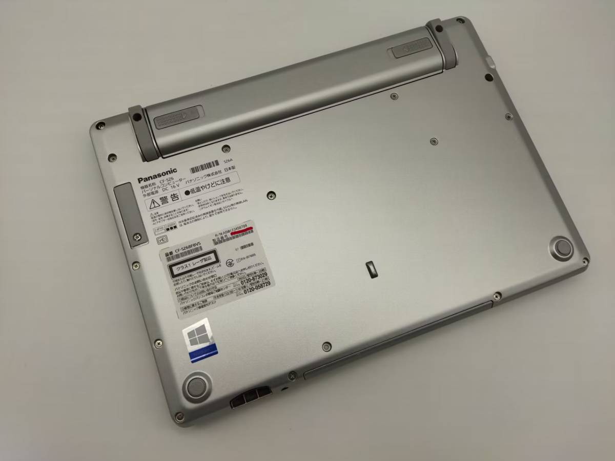 レッツノート CF-SZ6 i7第7世代 7600U SSD1TB 16GB Win11Pro 12.1型 リカバリ 初期設定済 Panasonic ノートPC ノートパソコン_画像7