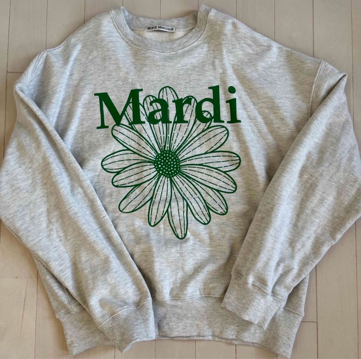 【美品】Mardi SWEATSHIRT THE FLOWER MARDI  スウェットトレーナー