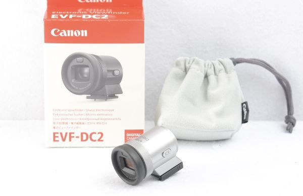 ■美品■ キャノン Canon 電子ビューファインダー EVF-DC2 【付属品・元箱】　#512-033-1223