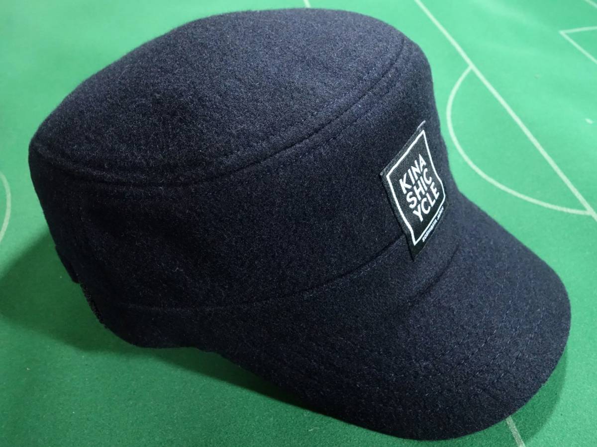 * tree pear cycle ske Apache wool / rayon felt material Work cap black beautiful goods!!!*