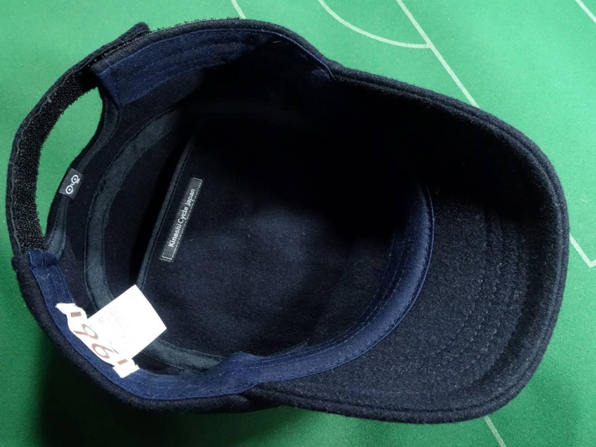 * tree pear cycle ske Apache wool / rayon felt material Work cap black beautiful goods!!!*