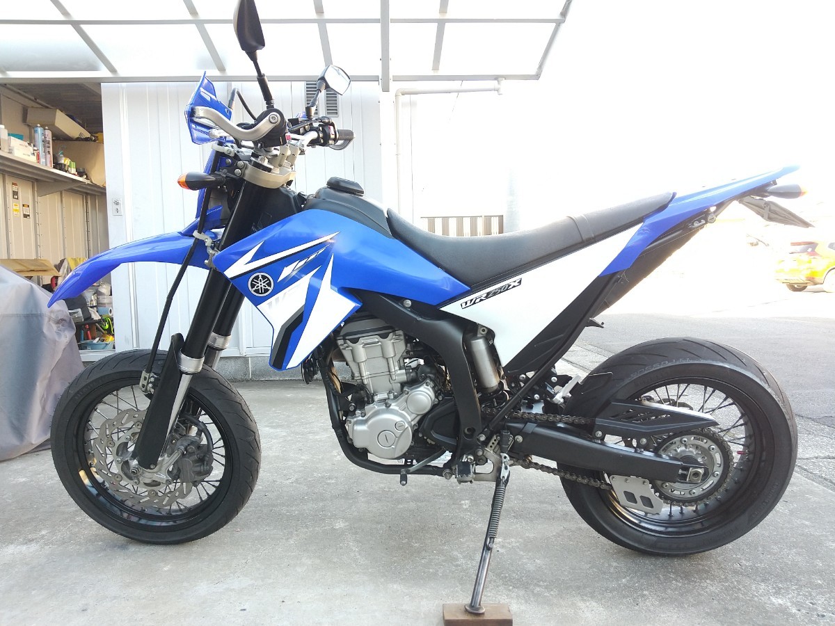 個人出品 WR250X 逆車 フルパワー 低走行14000km 整備済み 好調美車 動画有 検)crf250 xr250 セロー250 KLX250 Dトラッカー _画像2