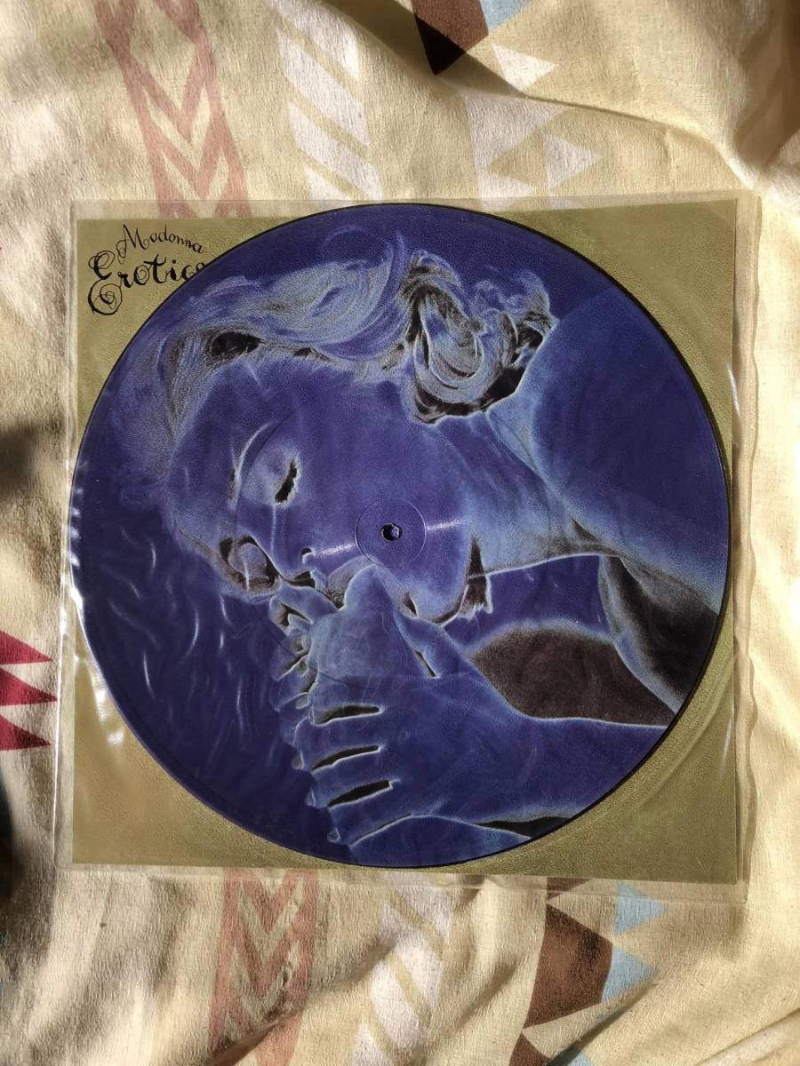 Unplayed 新品 Unreleased Original 12inch 発売中止盤 Erotica UK Picture Disc / Madonna マドンナ エロティカ_画像1