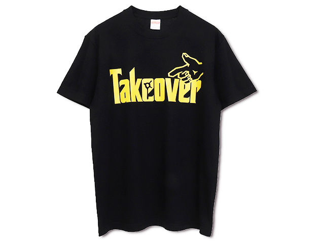 新日本プロレス 柴田勝頼 TAKEOVER Tシャツ M ブラック×マスタード KENTA 新日 新日本 プロレス ケンタ 柴田 IWGP G1_画像1