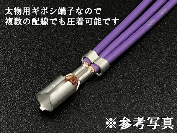 [5G#/ full cover MF100s]5φ made in Japan connector terminal full cover sleeve 100 piece set 1.25-3sq for searching ) Daytona 1163 option coupler 
