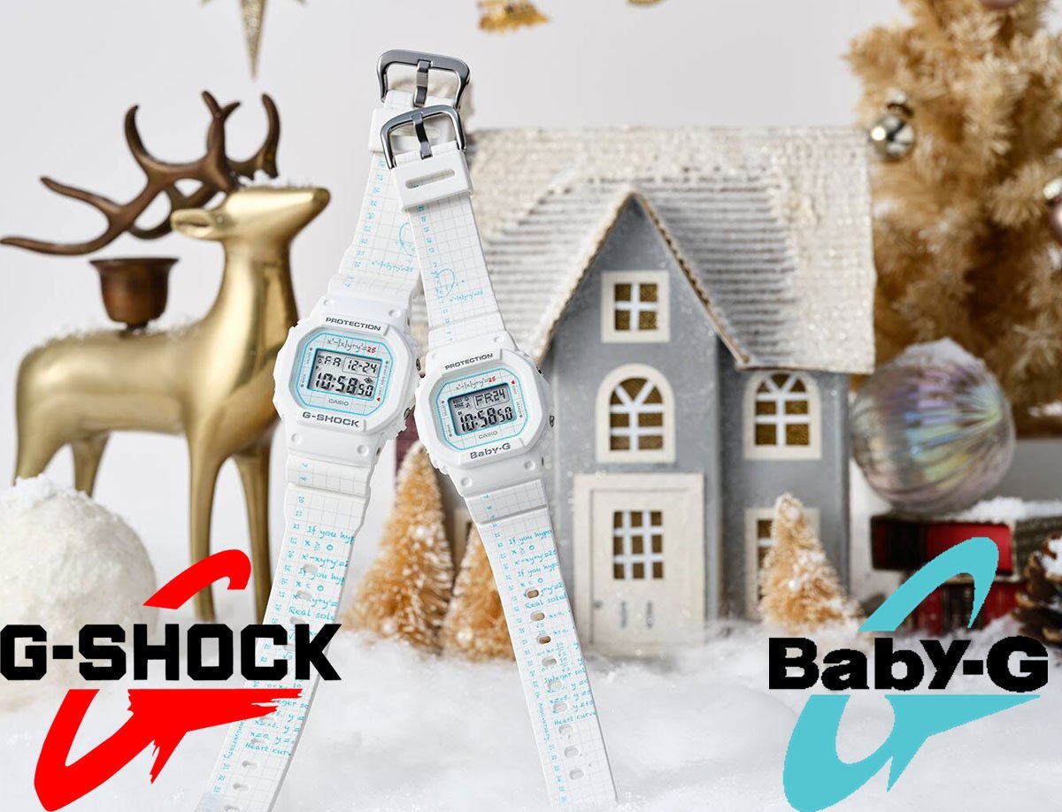 新品1円 G-SHOCK＆Baby G ペアウォッチ 25周年 限定X'masセット メンズ＆レディース 腕時計 ラバーズコレクション LOV-21B-7 CASIO カシオ_画像1