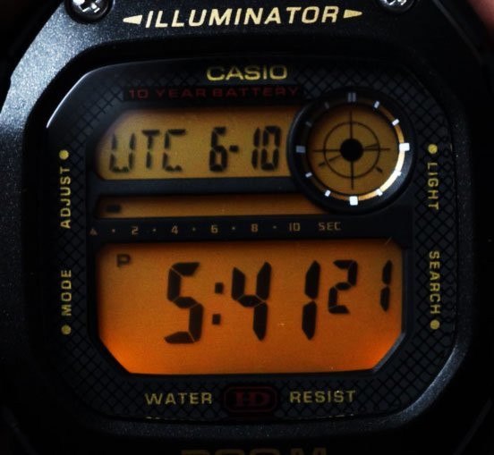 新品1円 逆輸入カシオ 最新作 10年電池搭載 200m防水 ワールドタイム＆クロノグラフ 腕時計ブラック新品 CASIO メンズ 日本未発売_画像4