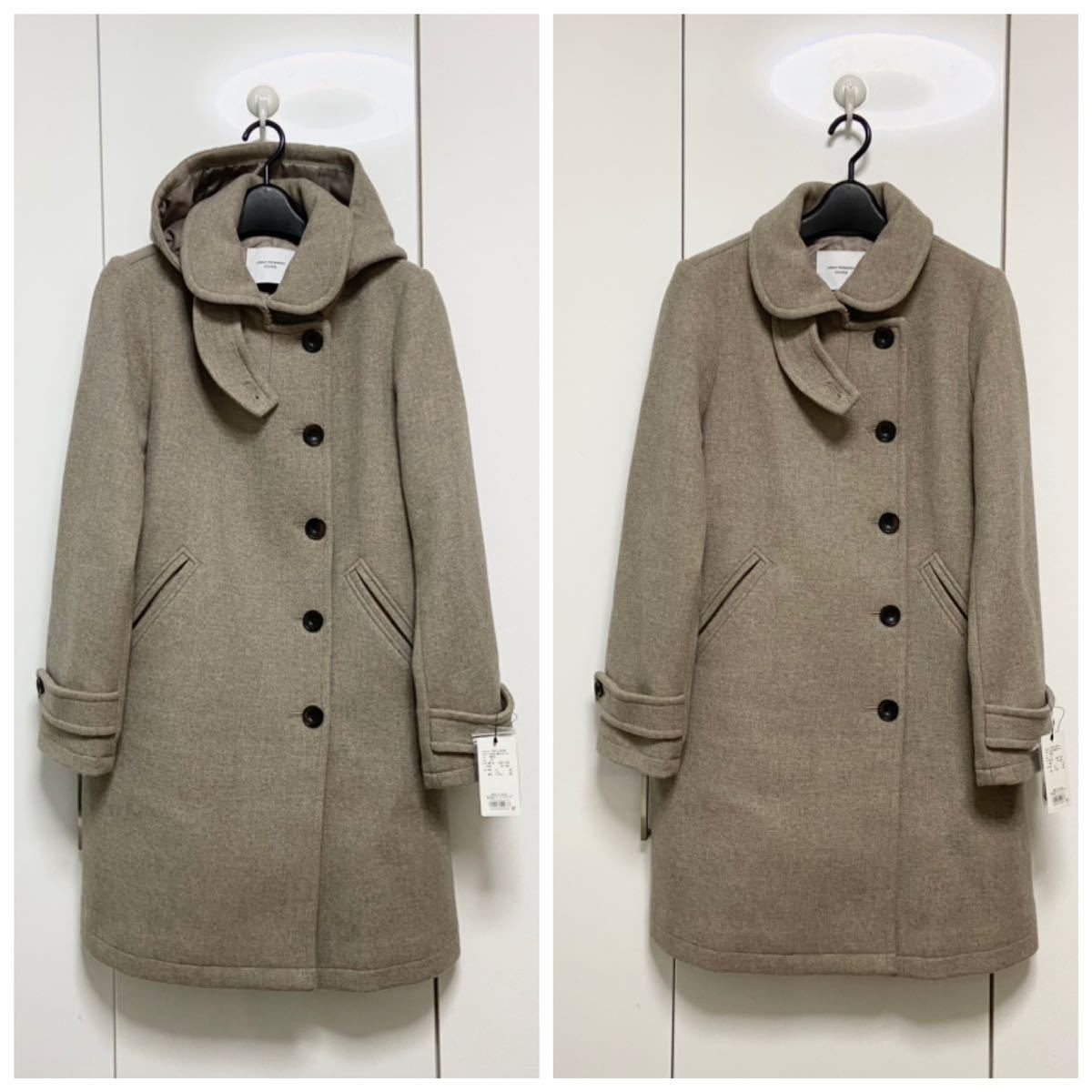 新品 アーバンリサーチ DOORS ショールカラー 2WAY フード 新品 アーバンリサーチ DOORS ショールカラー 2WAY フード