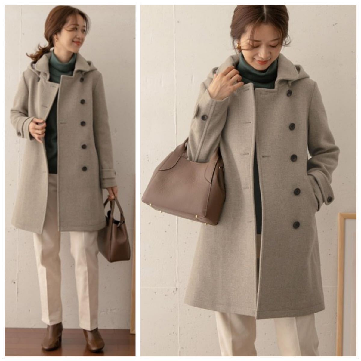 新品 アーバンリサーチ DOORS ショールカラー 2WAY フード 新品 アーバンリサーチ DOORS ショールカラー 2WAY フード