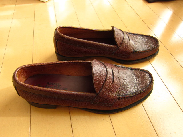 リーガル ローファー 革靴 25cm 茶の画像2