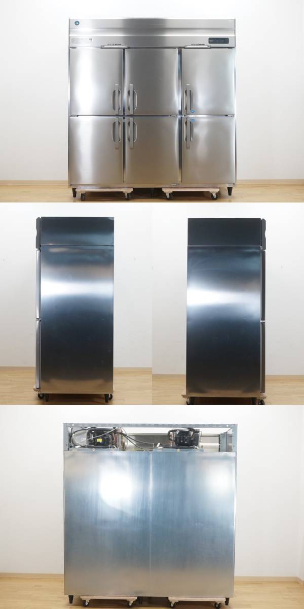  front da:[ Hoshizaki ] business use 6 door freezing refrigerator rating contents piled 1541L freezing 492L/ refrigeration 1049L HRF-180AF 100V vertical shape kitchen equipment * direct pickup *