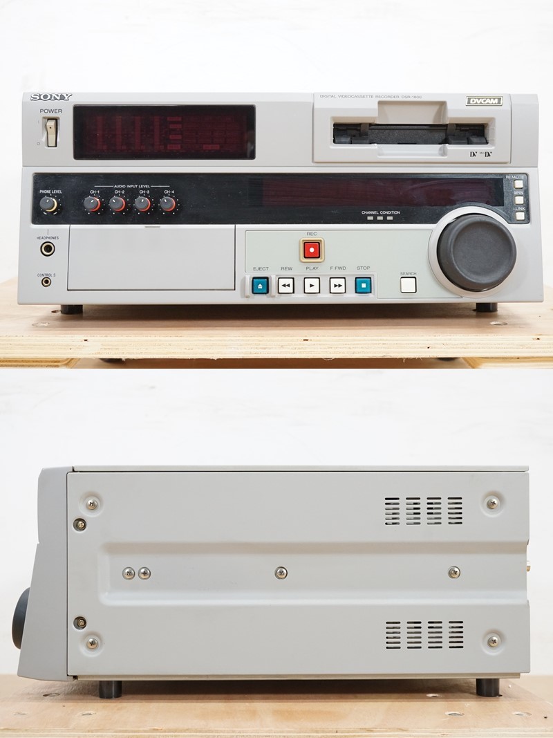  front da:[SONY/ Sony ] business use DVCAM recorder DSR-1800 editing for VTR digital video cassette recorder DV equipment * free shipping *