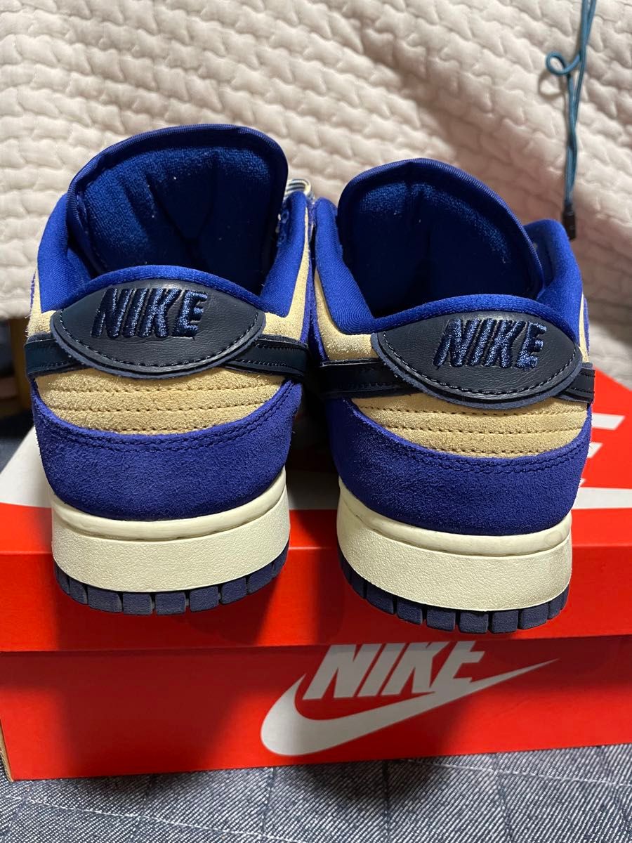 【美品】NIKE ナイキ　WMNS DUNK ダンク LOW LX BLUE SUEDE