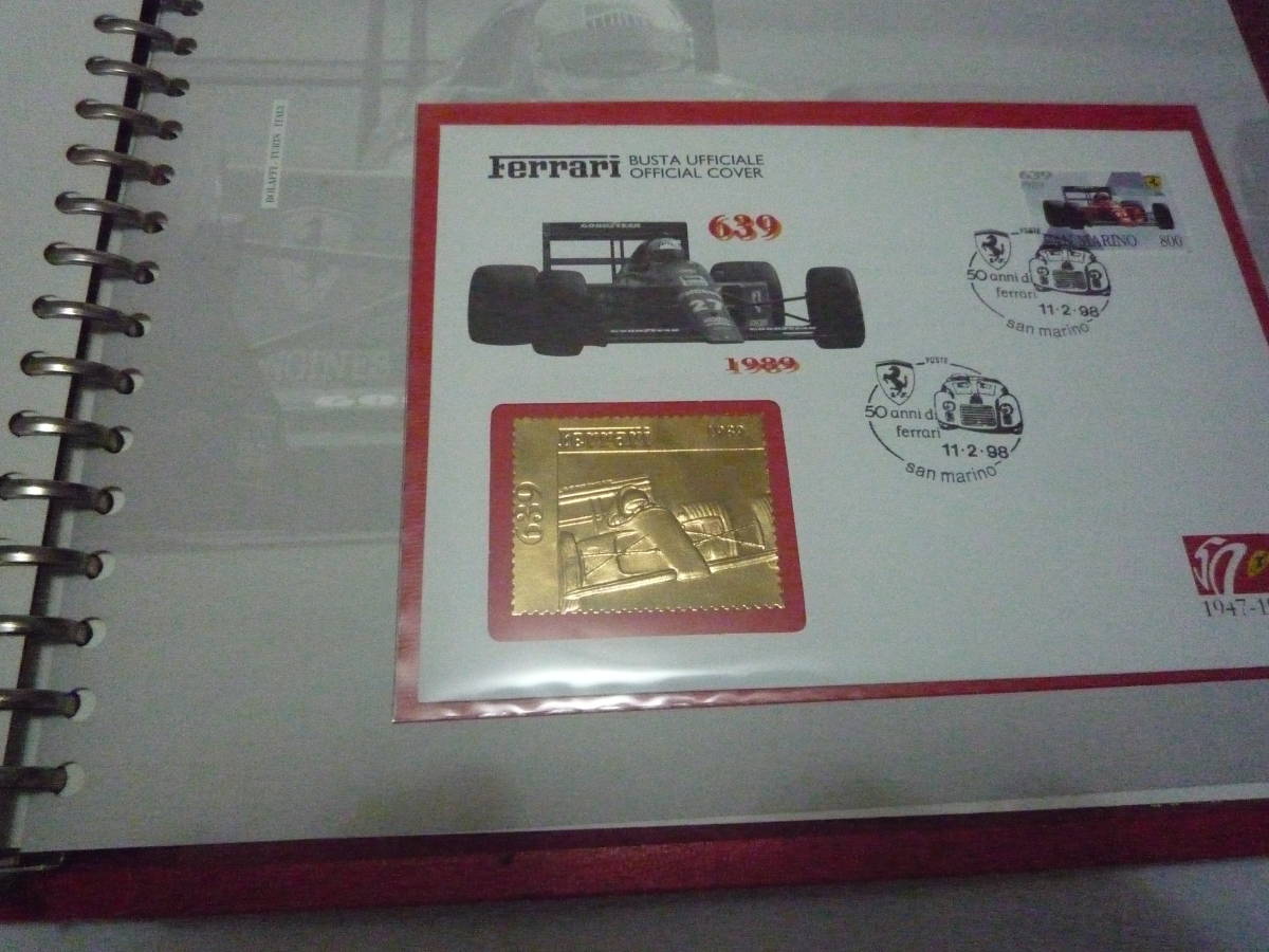 フエラーリ、FIの本１９４７－１９９７まで、５０周年記念本、中古品、長期在庫品 超貴重品です、の画像8