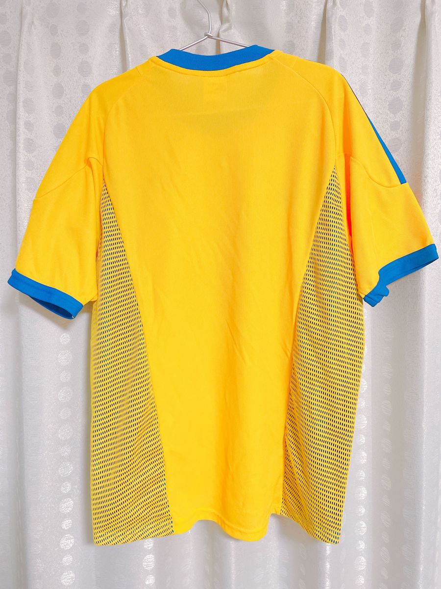 サッカー スウェーデン代表 2002年 W杯 ホーム ユニフォーム アディダス