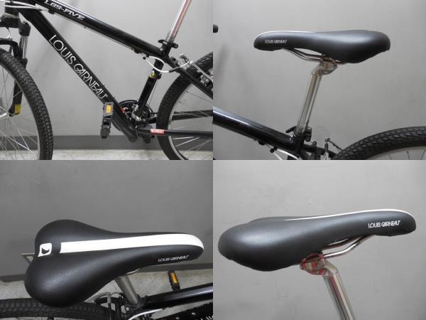 LOUIS GARNEAU・ルイガノ・MTB 自転車・LGS-FIVE・黒色 / 状態良好品・ サイズ 26インチ_画像7